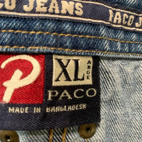 Men's Blue Denim Jeans overalls - Picture 3 of 6